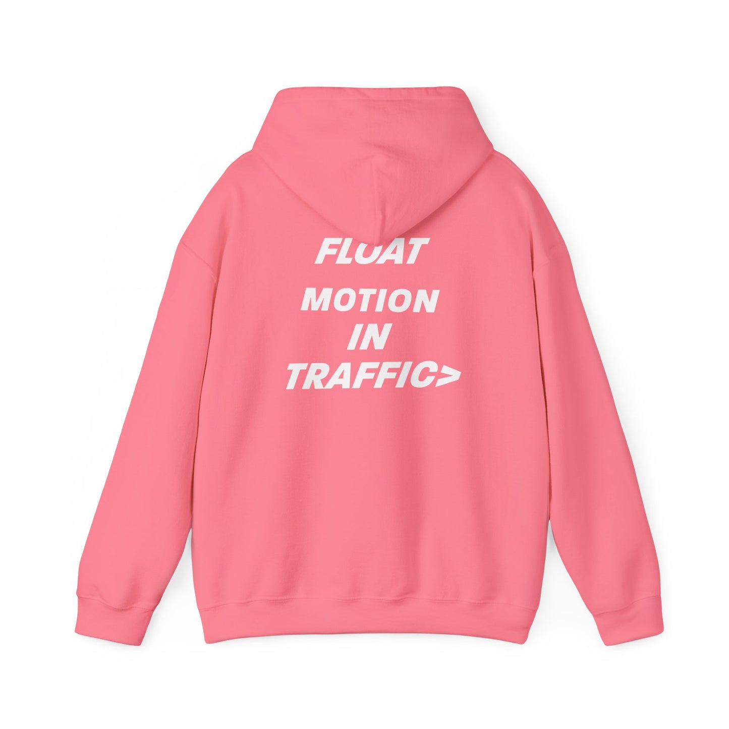 Float> pink hoodie