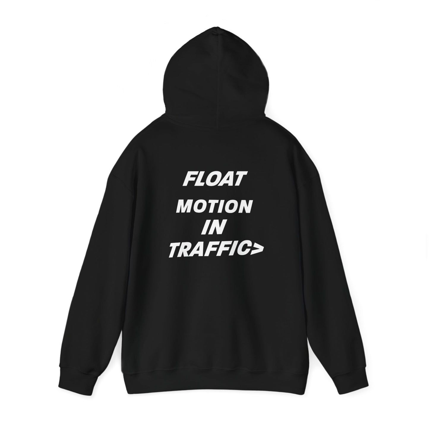 Float> off-black hoodie