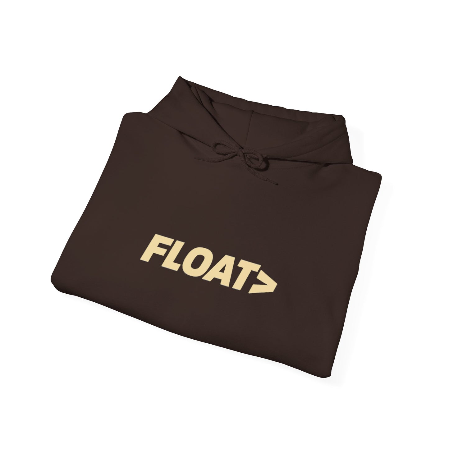 Float> brown/cream hoodie