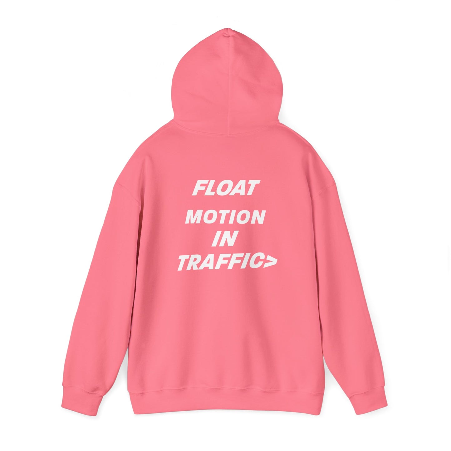 Float> pink hoodie