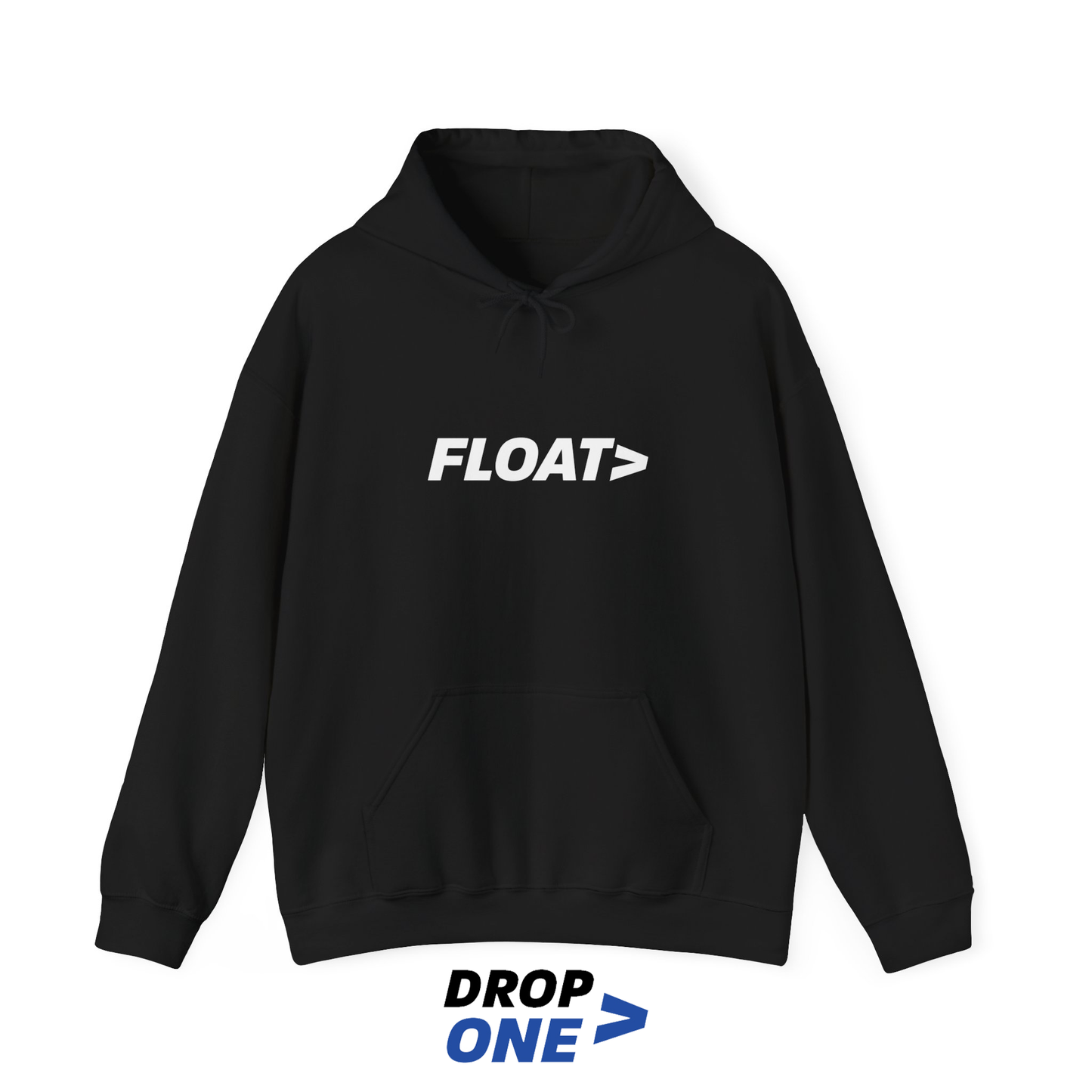 Float> off-black hoodie